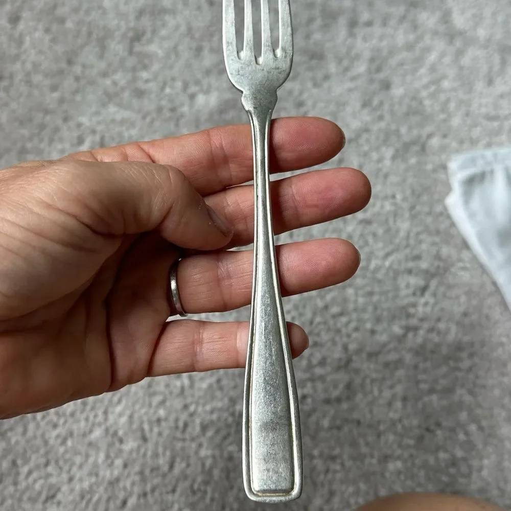 AWS Wellner 24 Piece Fish Knife & Fork Set  Silver Plated Vintage Circa 1930's